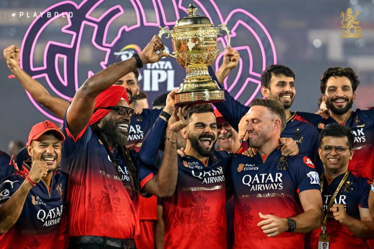 RCB ने 18 साल का सूखा खत्म किया, पहली बार IPL चैंपियन बनी